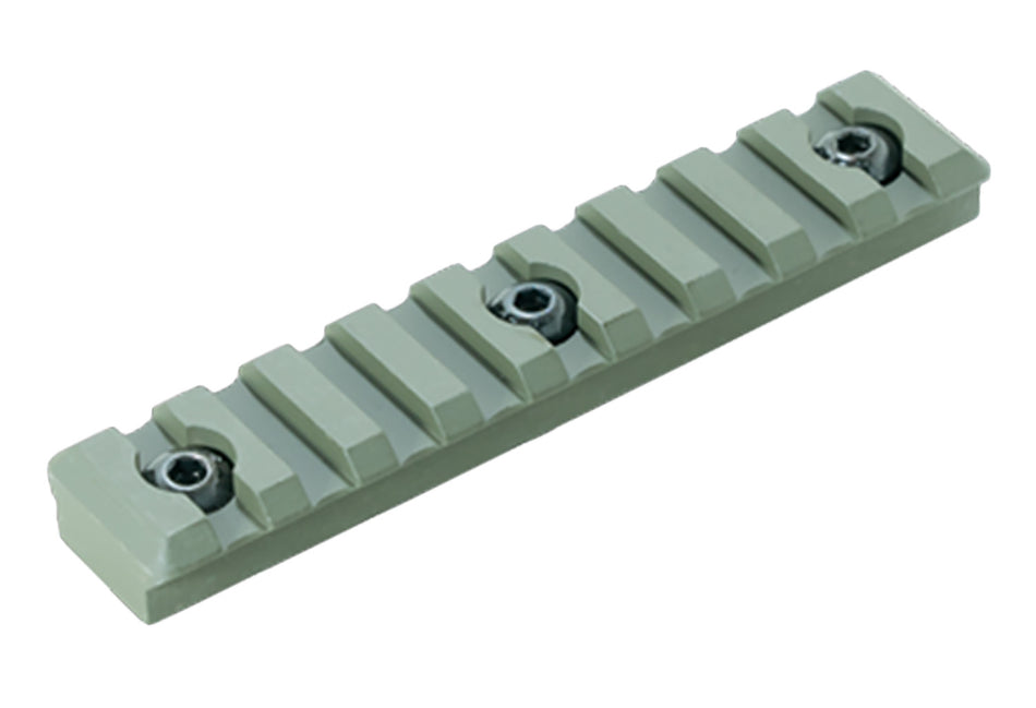 Timber Creek Outdoors M9SPROD 9-Slot M-LOK Picatinny Rail OD Green Aluminum AR-Platform