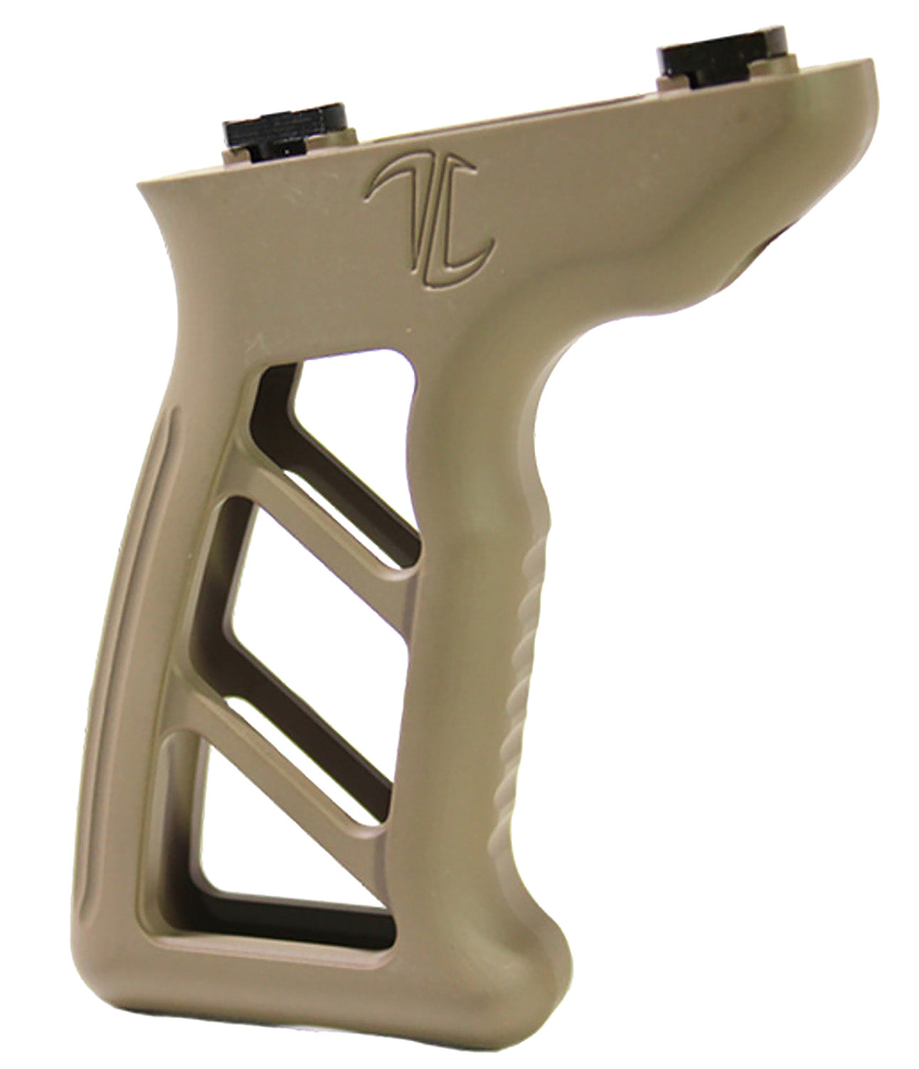 Timber Creek Outdoors MEVFGFDE KeyMod Vertical Foregrip Flat Dark Earth Aluminum