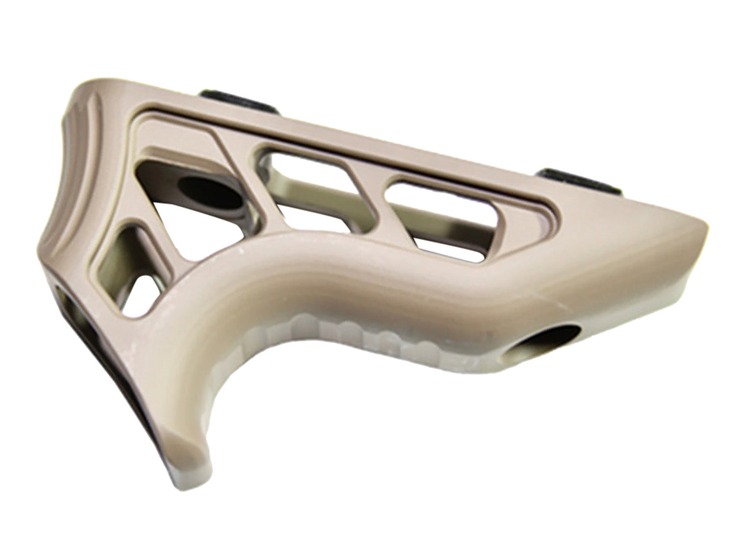 Timber Creek Outdoors MEMAFGFDE KeyMod Mini Angled Foregrip Hand Stop FDE