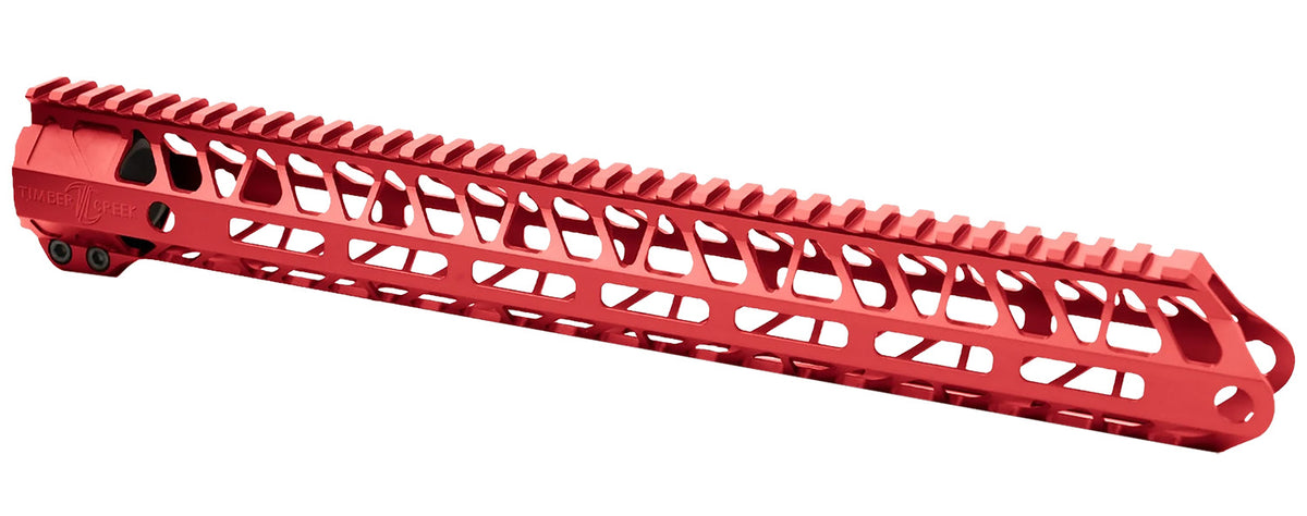 Timber Creek Outdoors Enforcer AR-15 13" Aluminum Handguard Red ME13HGR