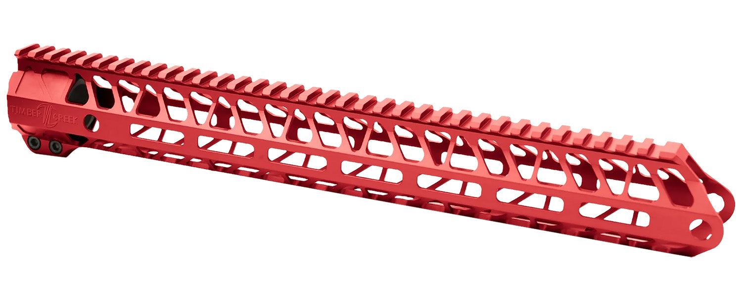 Timber Creek Outdoors Enforcer AR-15 13" Aluminum Handguard Red ME13HGR