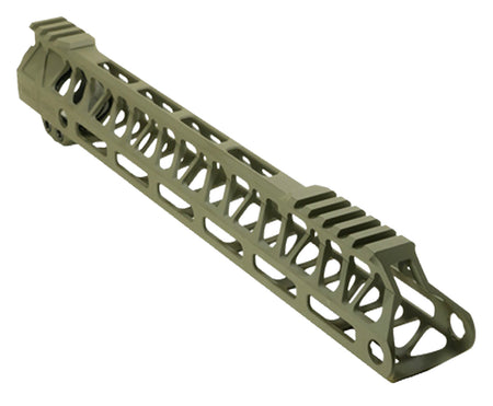 Timber Creek Ultralight Enforcer 13" OD Green Aluminum Handguard for AR-15