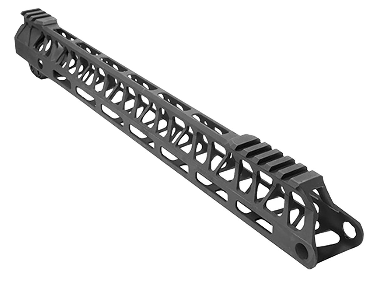 Timber Creek Outdoors Ultralight Enforcer AR-15 15" Aluminum M-LOK Handguard Black ULE15HGBL
