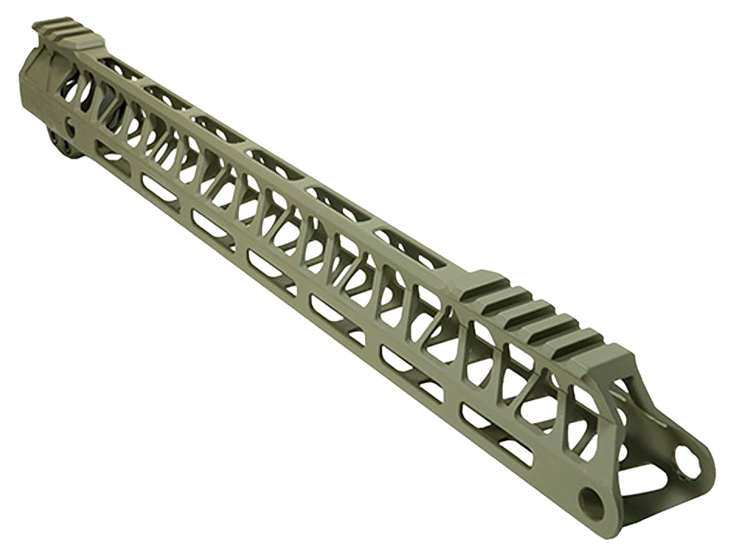 Timber Creek Outdoors Ultralight Enforcer AR-15 15" Aluminum M-LOK Handguard OD ULE15HGOD