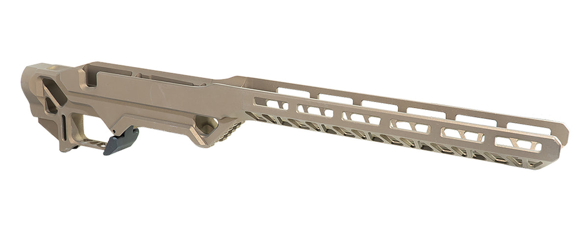 Timber Creek Outdoors ERCR7SABB Burnt Bronze Aluminum Enforcer Chassis for Rem700 Short Action