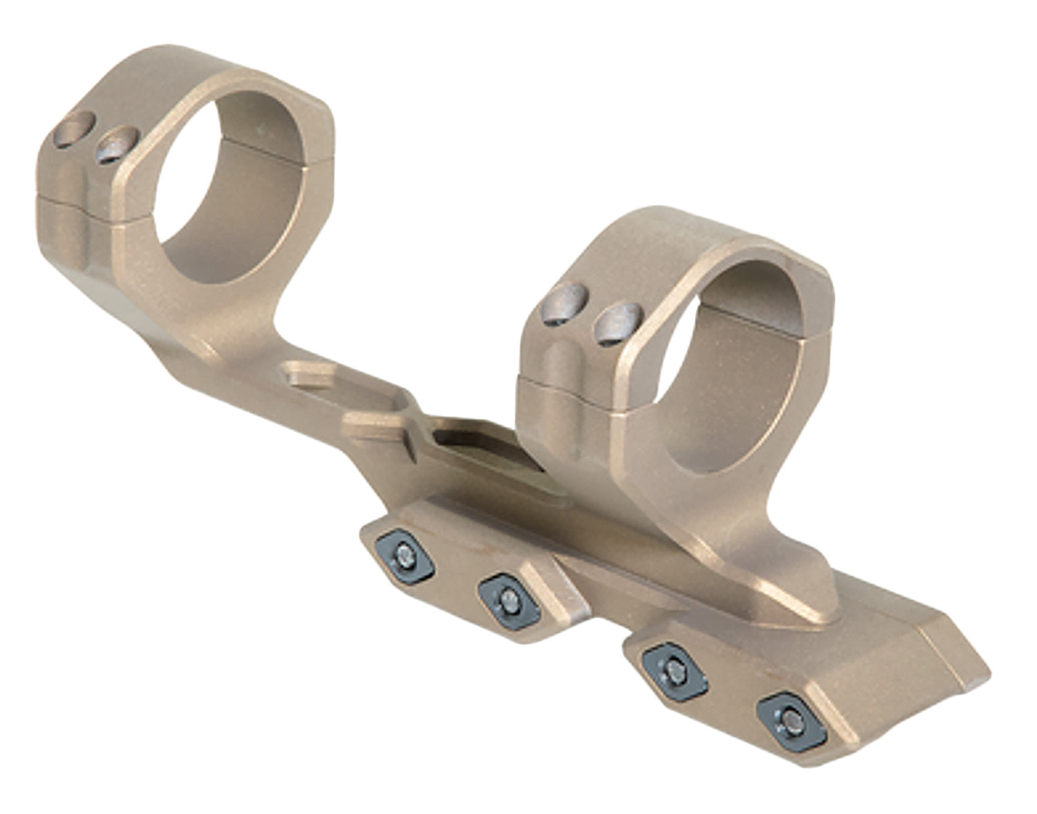 Timber Creek Outdoors Enforcer Cantilever Picatinny Scope Mount Burnt Bronze Aluminum