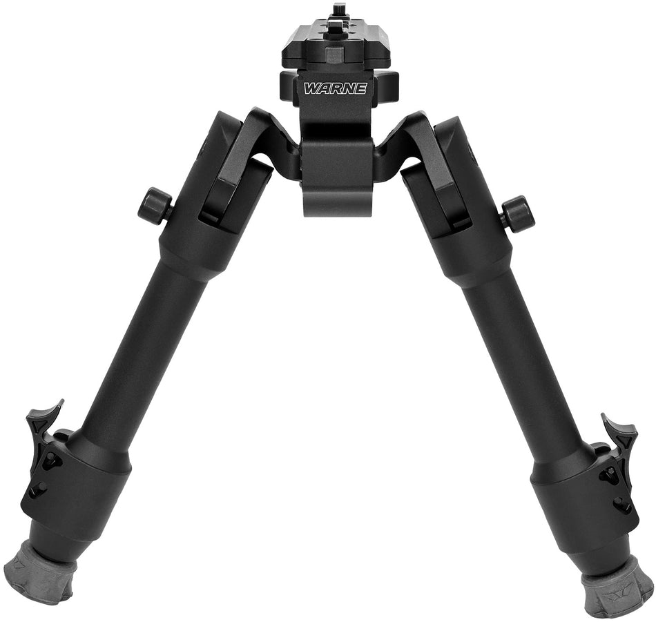 Warne 7904M Skyline Precision Bipod Black Folding Aluminum/Steel