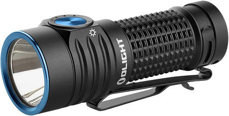Olight Baton Turbo Black EDC Flashlight 1,000 Lumens White LED with 510 Meter Throw