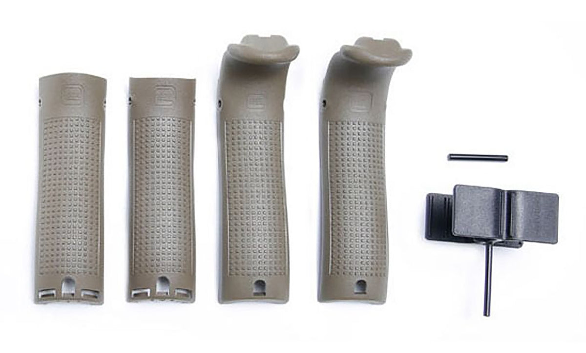 Glock OEM Backstrap and Beavertail Set 30951 for Glock 17/22/34/35 OD Green Polymer