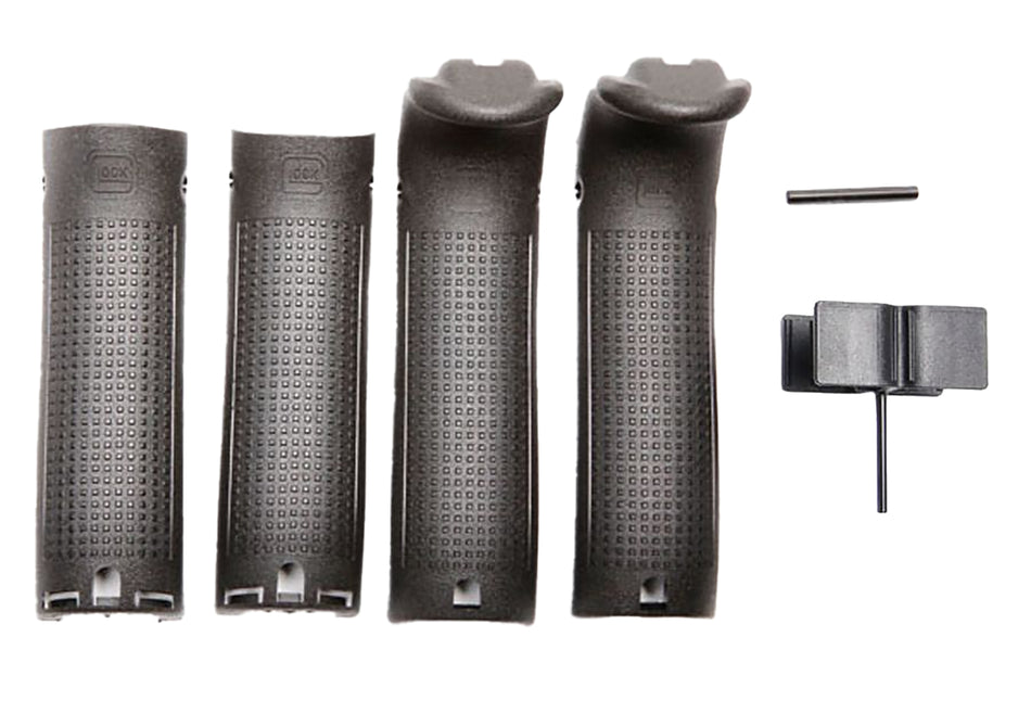 Glock OEM Backstrap and Beavertail Set 30819 for Glock 20/21/40/41 Black Polymer