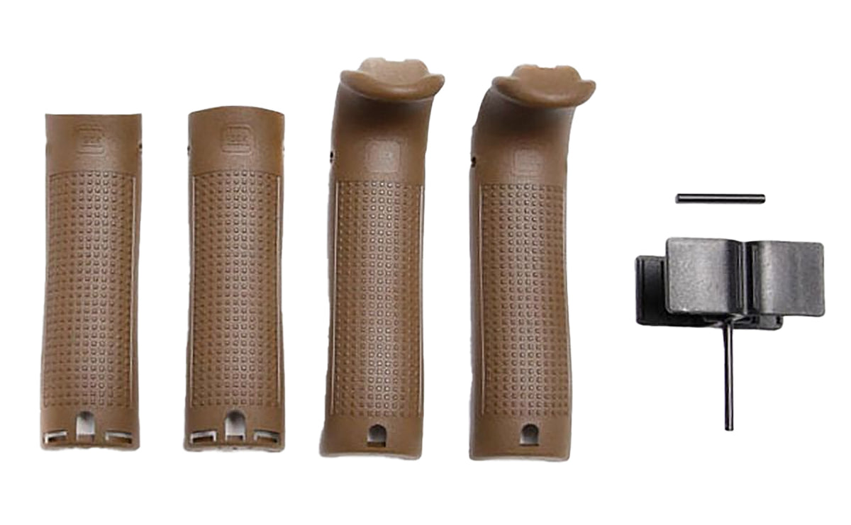 Glock 30864 Backstrap/Beavertail Set in Dark Earth Polymer
