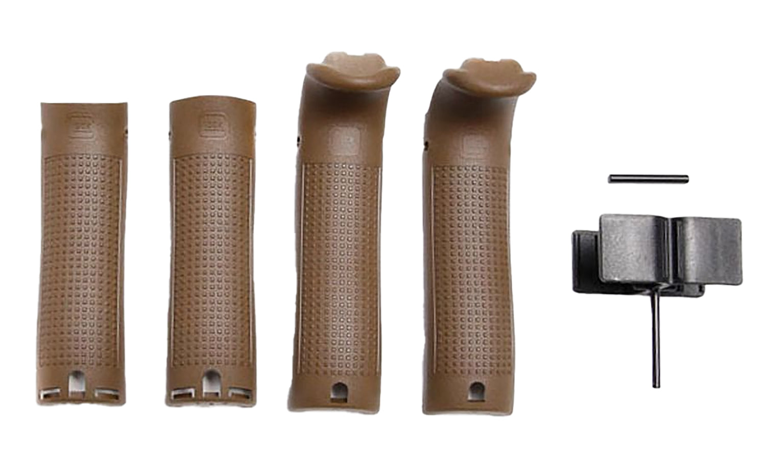 Glock 30864 Backstrap/Beavertail Set in Dark Earth Polymer