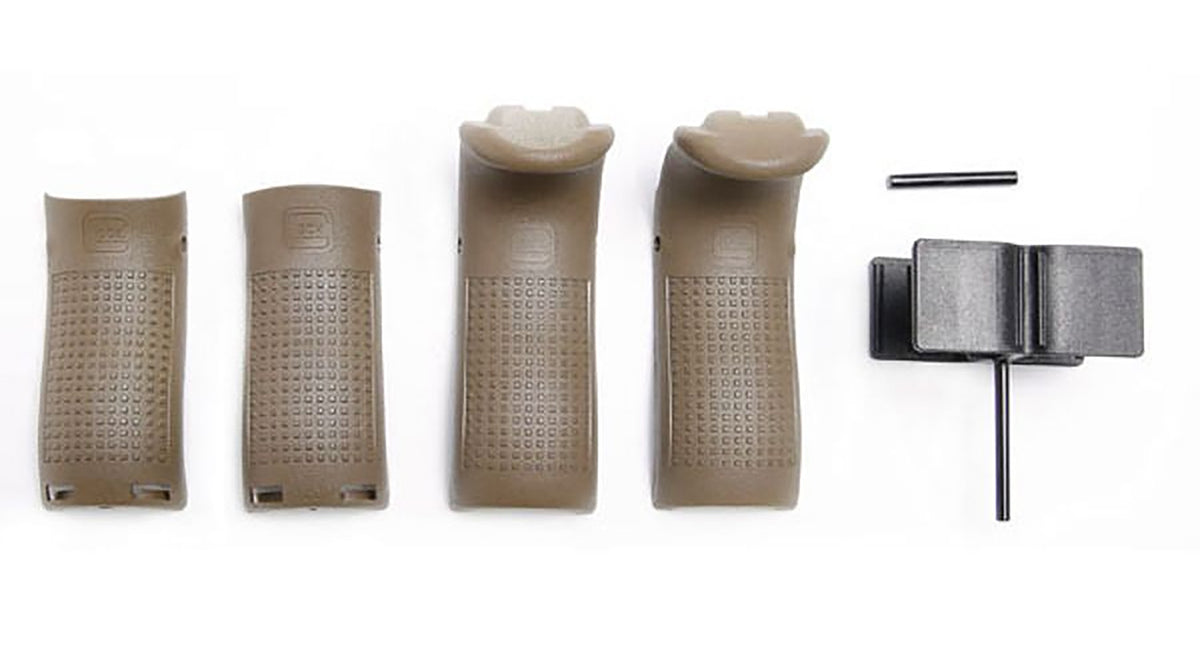 Glock 30957 Backstrap/Beavertail Set in OD Green Polymer