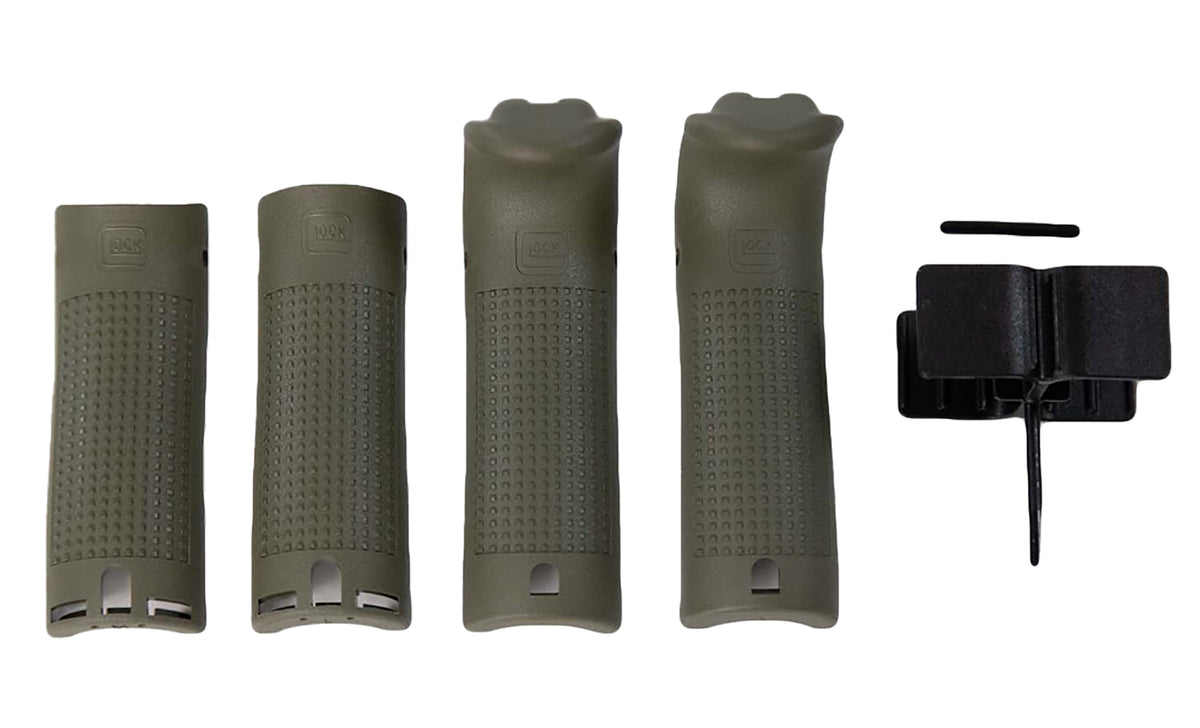 Glock 39842 Replacement Backstrap & Beavertail Set, Battlefield Green