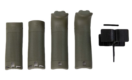 Glock 39842 Replacement Backstrap & Beavertail Set, Battlefield Green