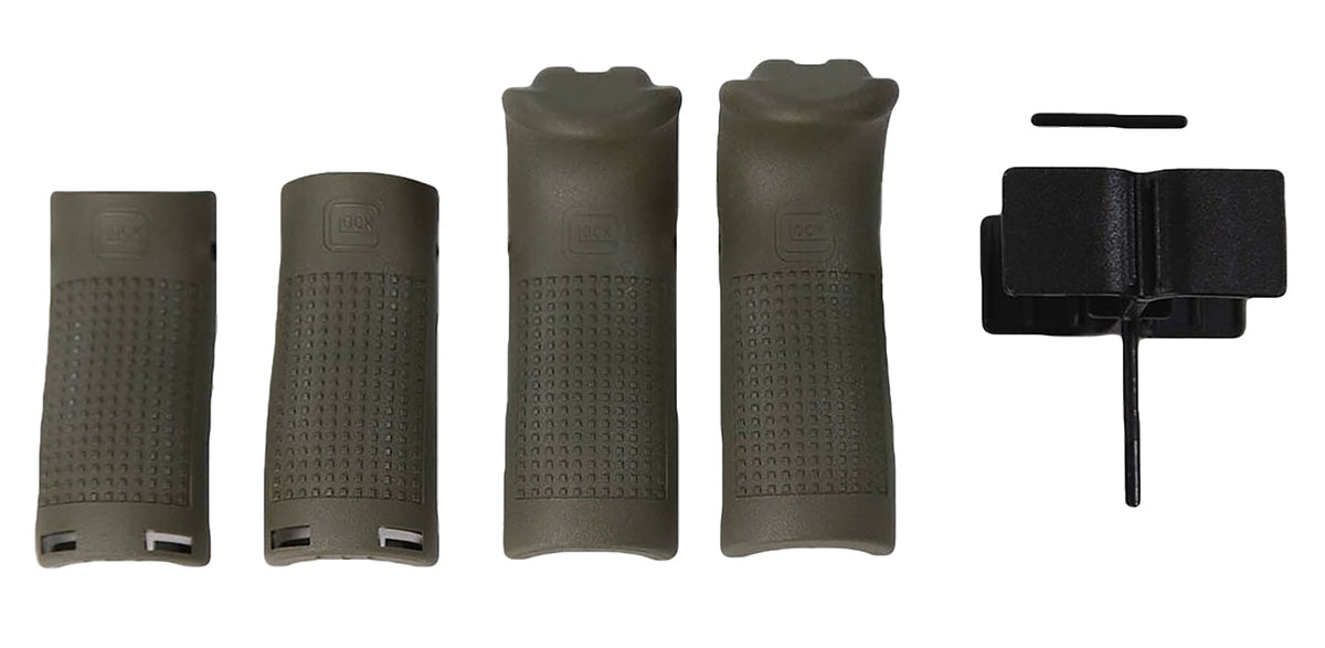 Glock OEM 39844 Backstrap Beavertail Set Polymer Battlefield Green