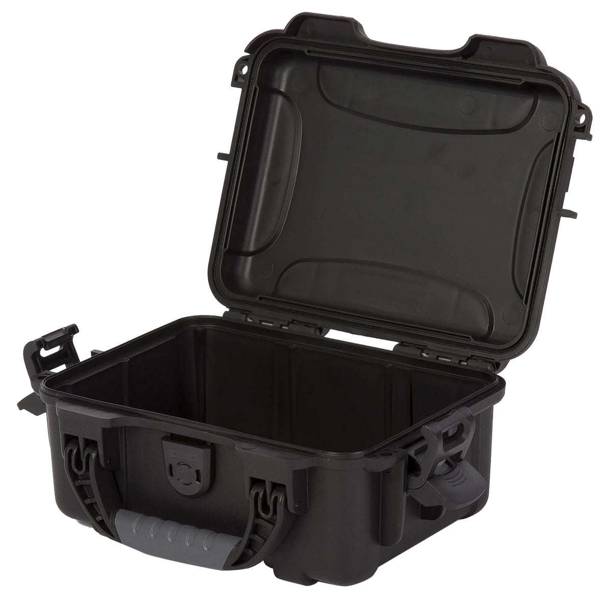 Nanuk 904 Waterproof Black Hard Case with Side-Mounted PowerClaw Latches