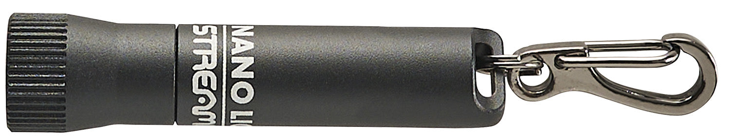 Streamlight Nano Light Compact Keychain Flashlight Black 20 Lumens AAAA Battery