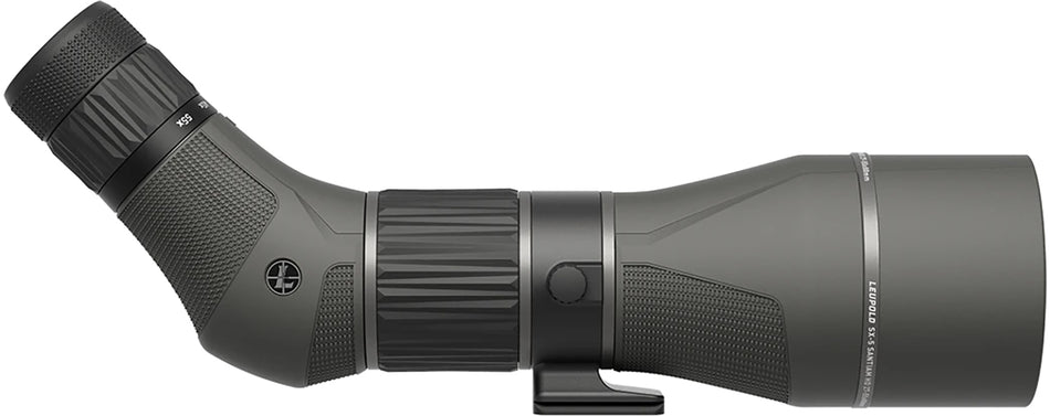 Leupold SX-5 Santiam HD Spotting Scope 27-55x 80mm Angled Body Black 185605