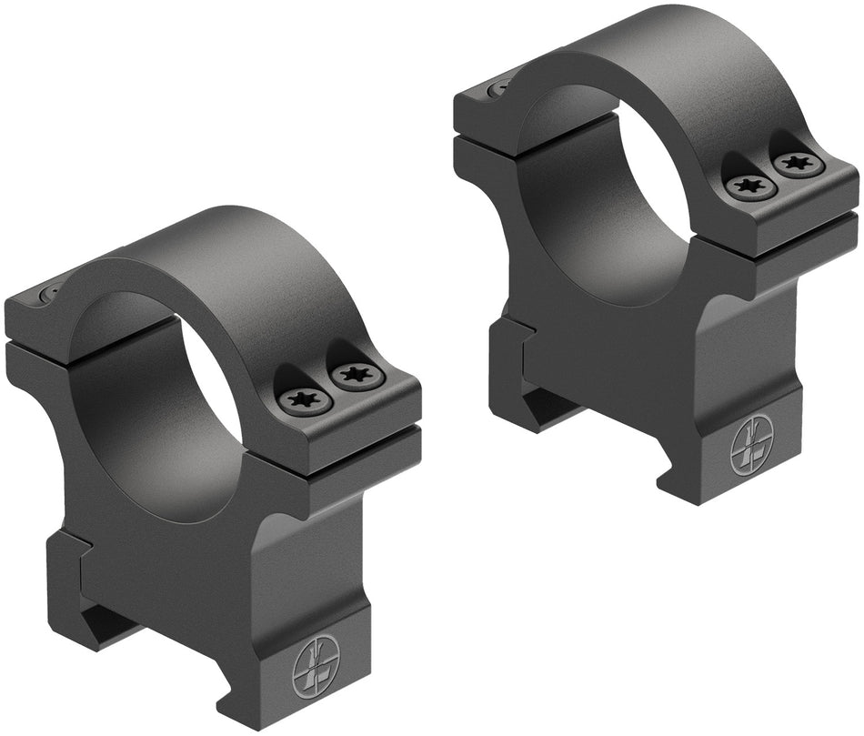 Leupold 184794 Open Range 1" Medium Aluminum Scope Ring Mount Black