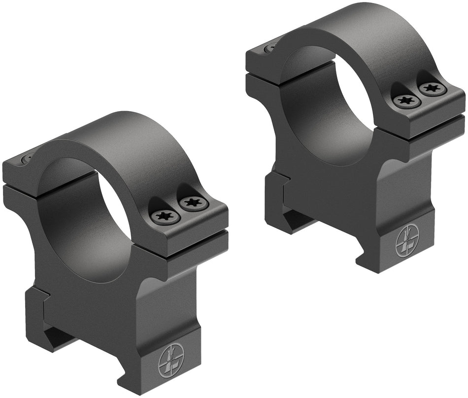 Leupold 184797 Open Range 1" High Aluminum Scope Ring Mount Black