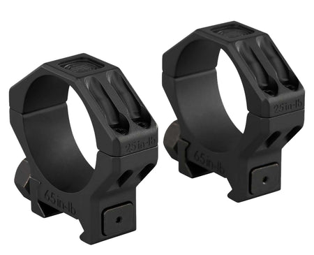 Sig Sauer Alpha 6 Riflescope Ring Set 35mm Medium Black Stainless Steel Finish