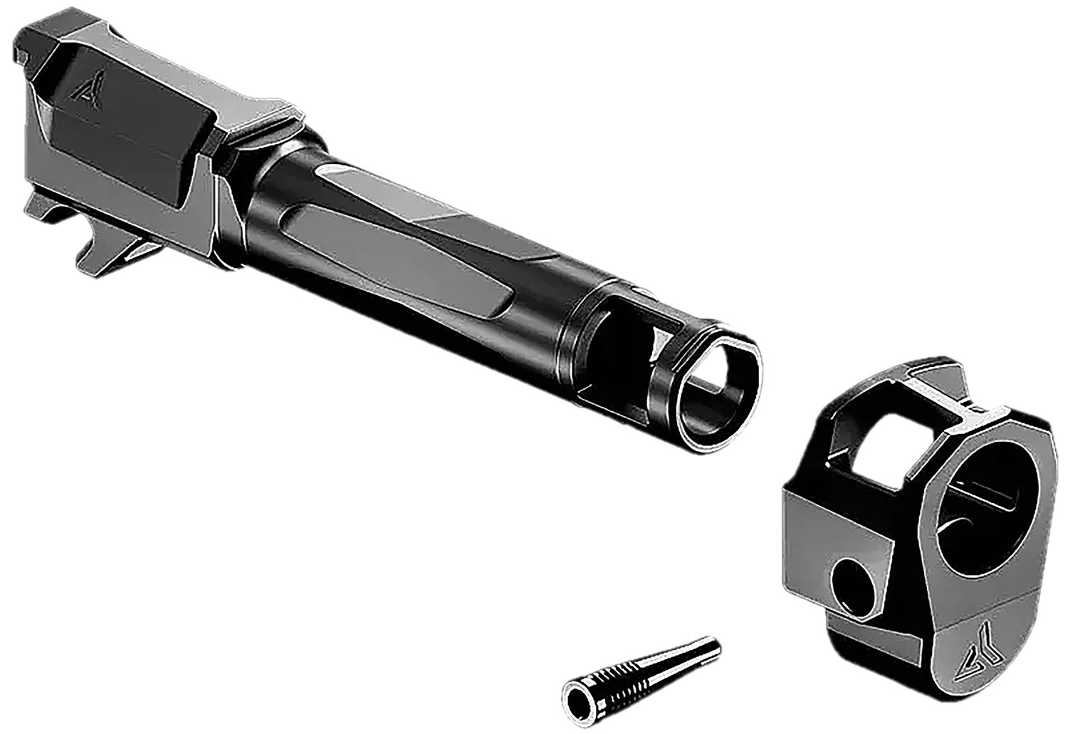 Radian Weapons Ramjet Afterburner 9mm Luger Barrel Combo Sig Sauer P365 3.70" Black Stainless Steel