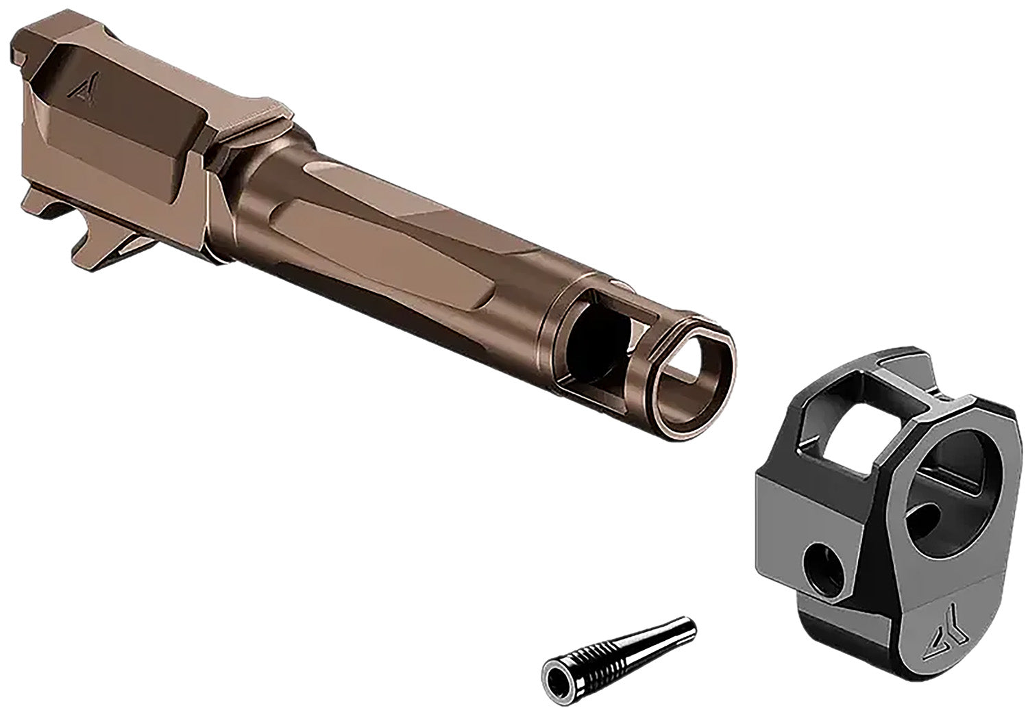 Radian Weapons Ramjet Afterburner 9mm Luger Barrel Combo Sig Sauer P365 3.70" Bronze Stainless Steel
