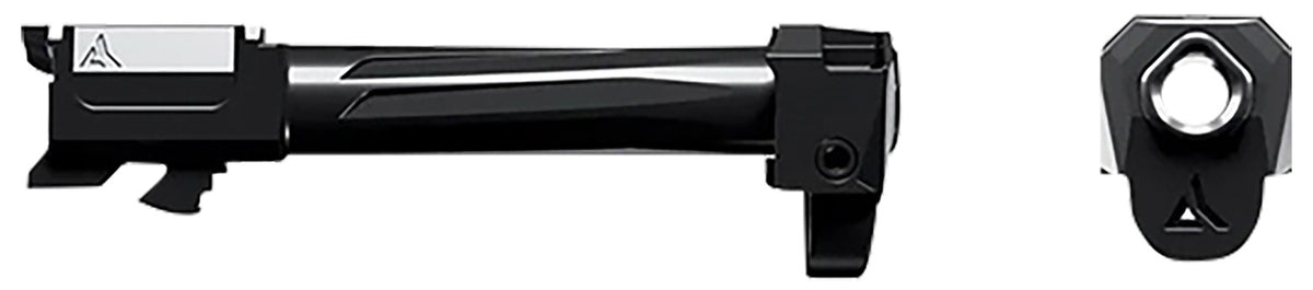 Radian Weapons Ramjet Afterburner 9mm Luger Barrel Combo for Glock 43 Black Stainless Steel