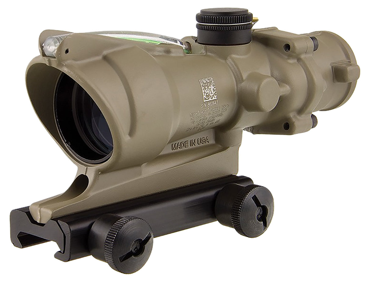 Trijicon ACOG 4x32 Chevron Reticle FDE TA31D100313 Riflescope