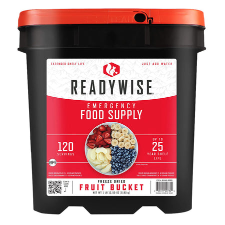 Wise Foods RW4052120 Emergency Fruit Freeze Dried Supply 120 Servings