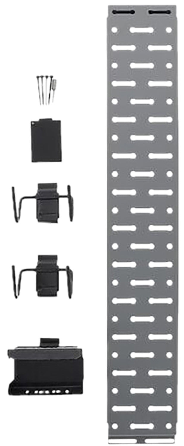 Lockdown 1215348 2-Handgun SecureWall Concealment Storage Kit Black/Silver