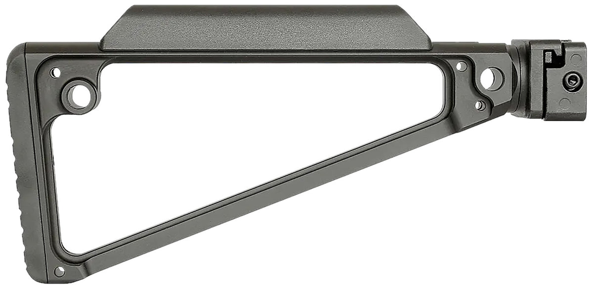 Midwest Industries Black Triangle Side Folding Stock 6061 Aluminum Polymer Cheek Piece