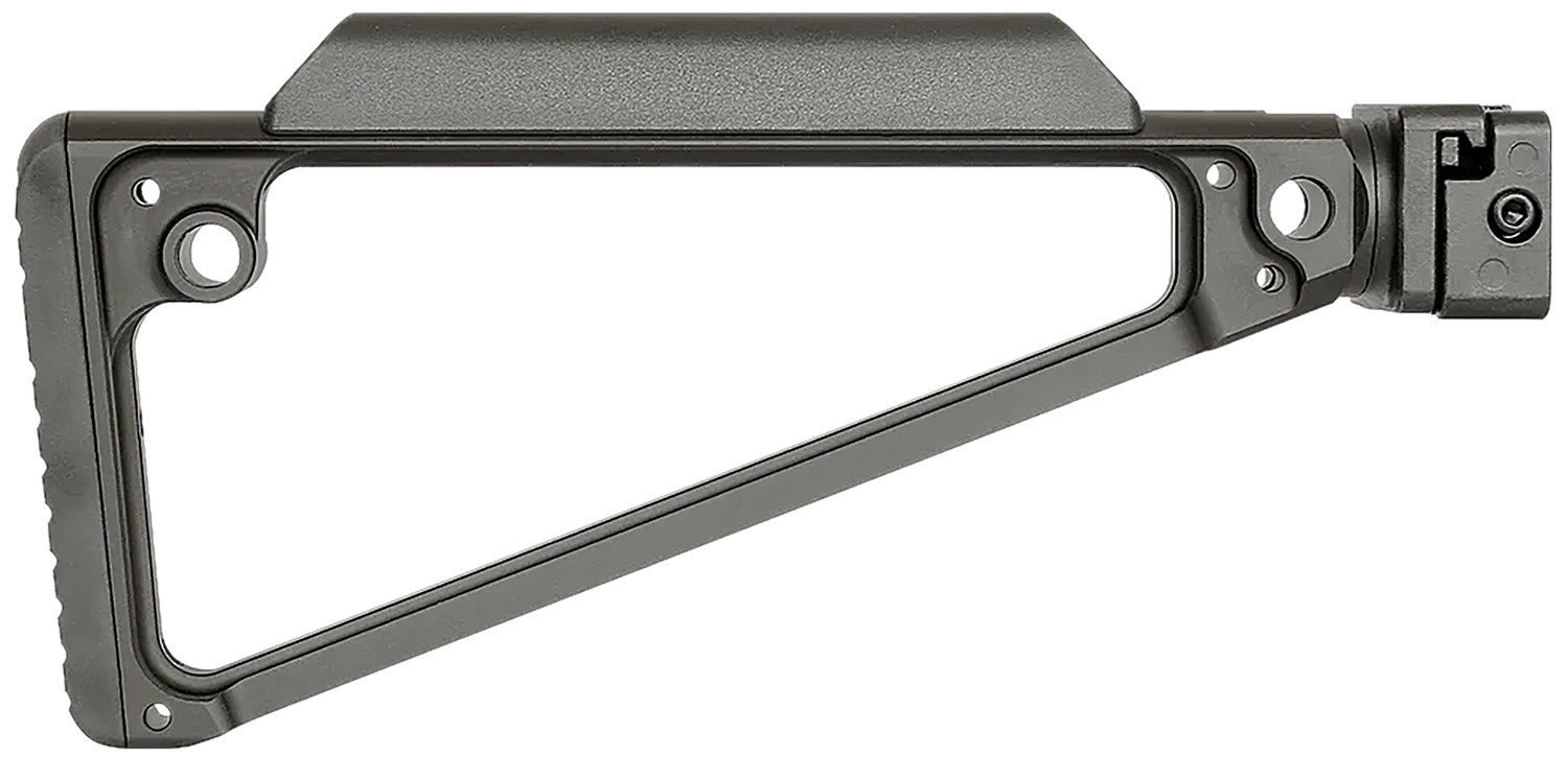 Midwest Industries Black Triangle Side Folding Stock 6061 Aluminum Polymer Cheek Piece