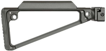Midwest Industries Black Triangle Side Folding Stock 6061 Aluminum Polymer Cheek Piece