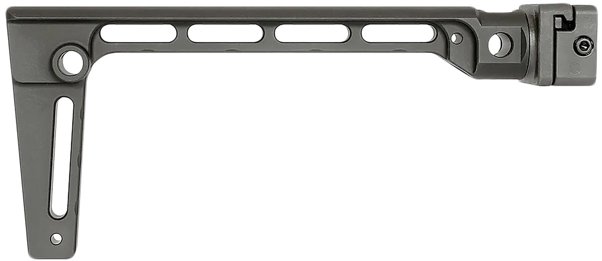 Midwest Industries MIARMSF Black Hard Coat Anodized 6061 Aluminum Side-Folding Stock with Steel Hardware