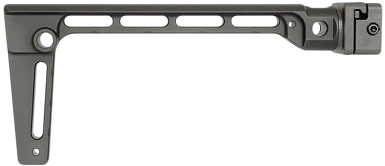Midwest Industries MIARMSF Black Hard Coat Anodized 6061 Aluminum Side-Folding Stock with Steel Hardware