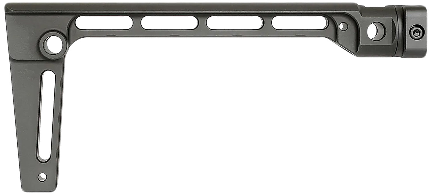 Midwest Industries Black Fixed Arm Brace 6061 Aluminum 5 QD Sling Attachments Velcro Strap