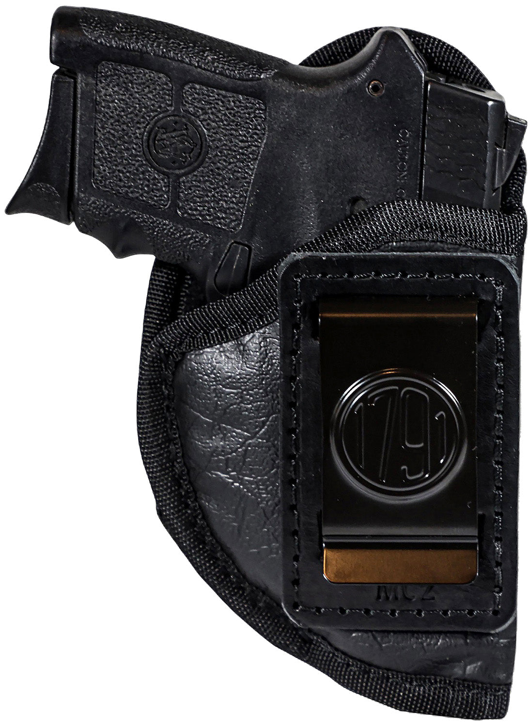 1791 Gunleather EcoCarry Right Hand IWB Small Black Holster Concealment Carry