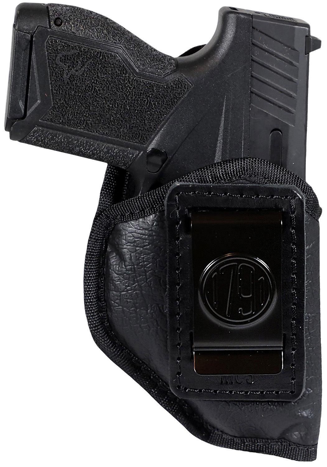 1791 Gunleather EcoCarry Right Hand IWB Medium Black Holster Concealment Carry