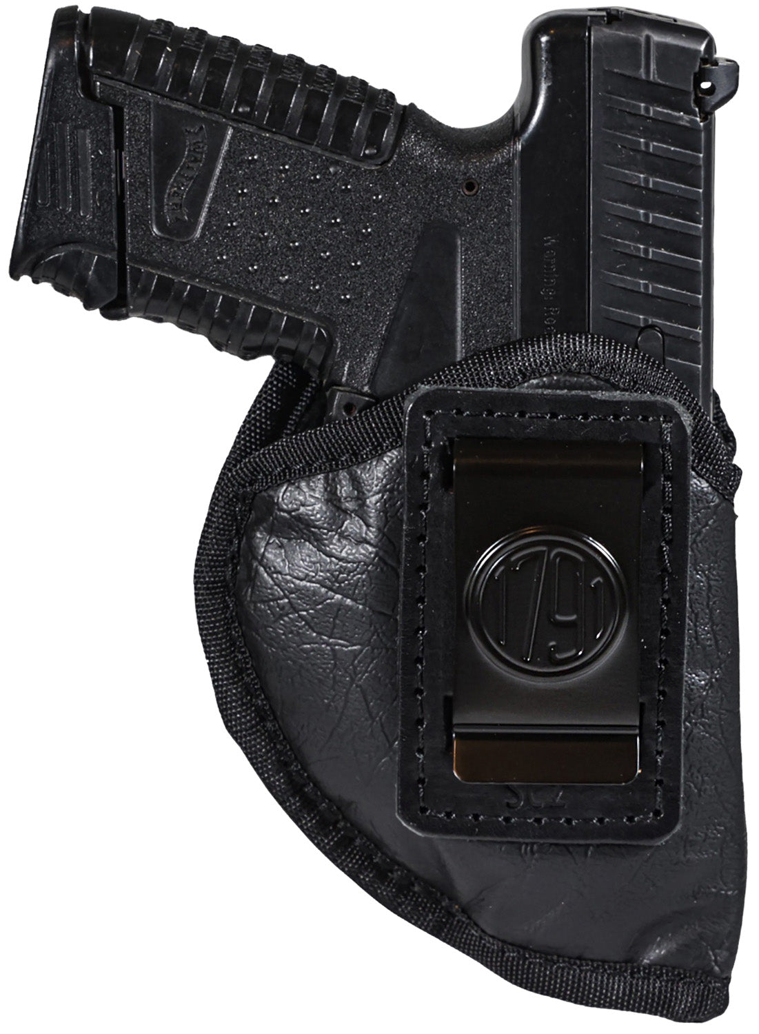 1791 Gunleather ECOSC2 Sub-Compact Medium IWB Holster Right Hand Black Leather