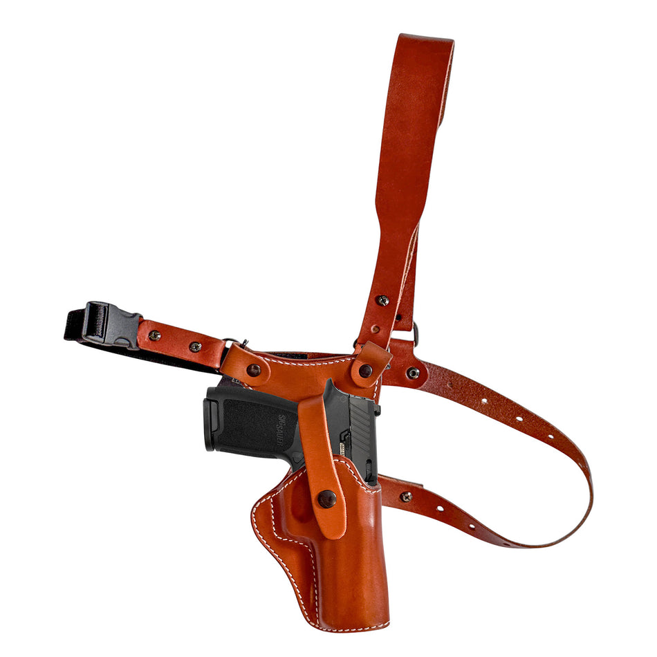 1791 Gunleather PFC2.4BRWR Sig P320 Optic Ready Holster Size 2.4 Brown RH