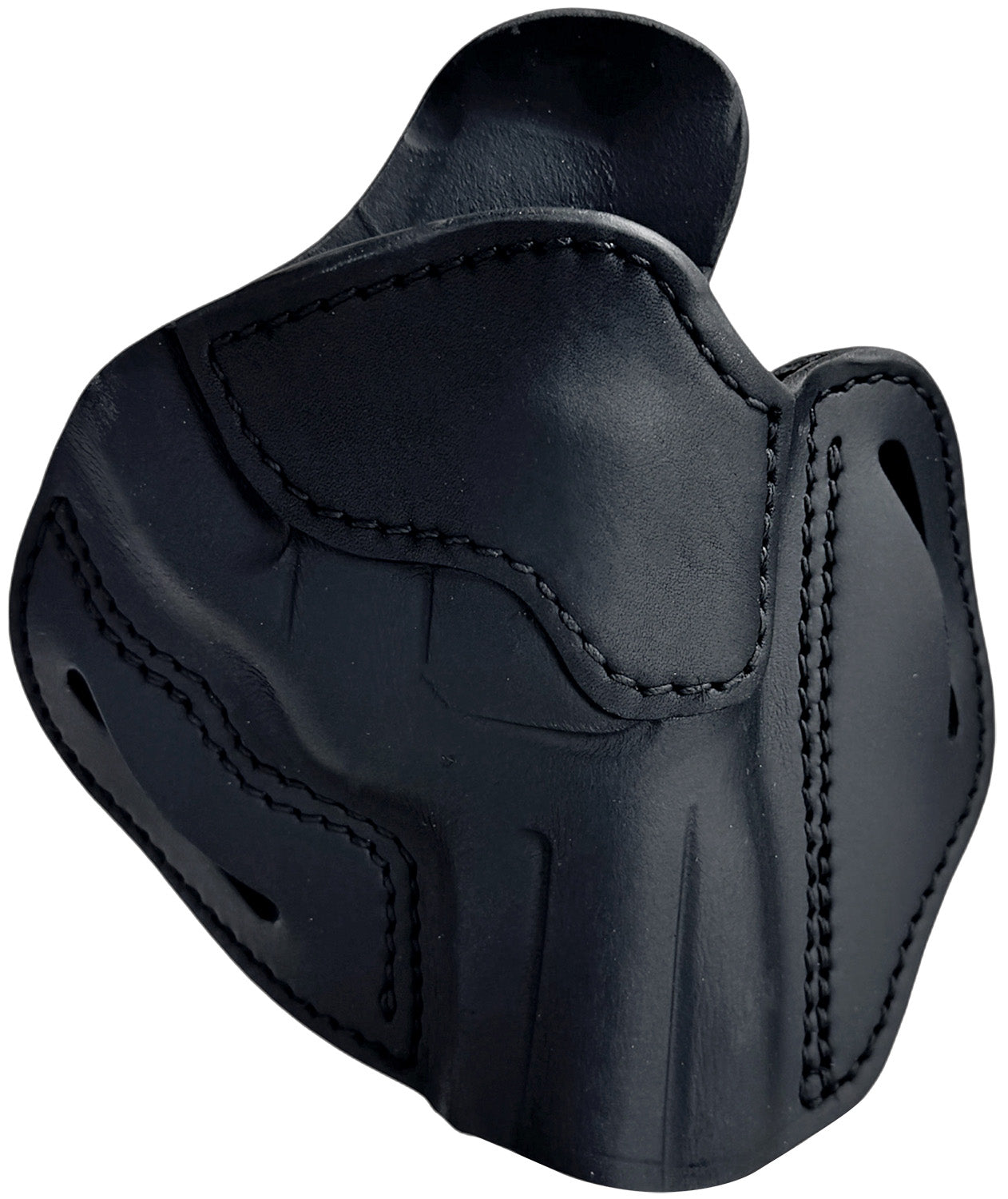 1791 Gunleather L-Frame Revolver Belt Holster Black RH RVHX-4.3