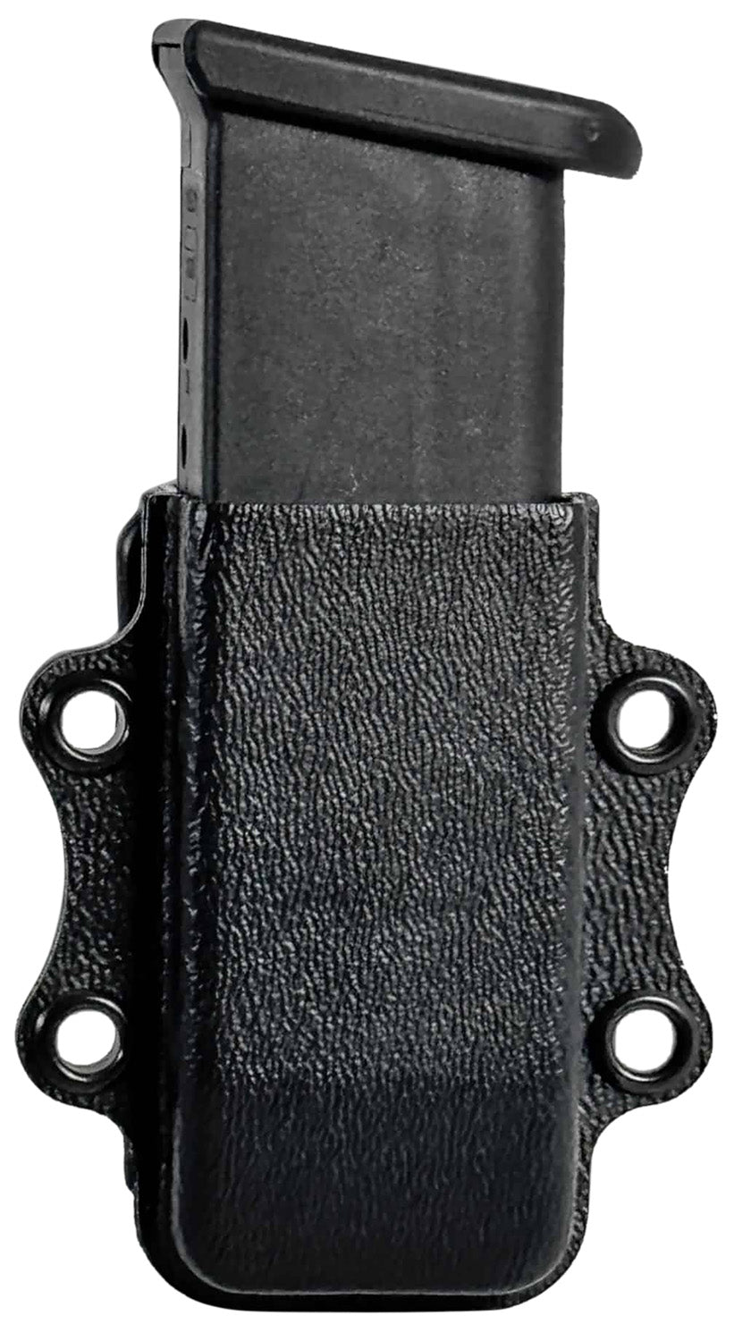 1791 Gunleather IWB Kydex Micro Compact Mag Holster Black Belt Clip Mount Compatible w/ Double Stack 9mm Pistols