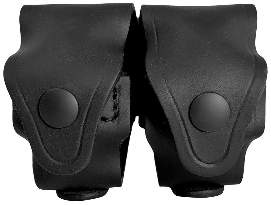 1791 Gunleather Black Steerhide Double Revolver Speed Loader Belt Carrier 5/6 Shot S&W Ruger Taurus Compatible