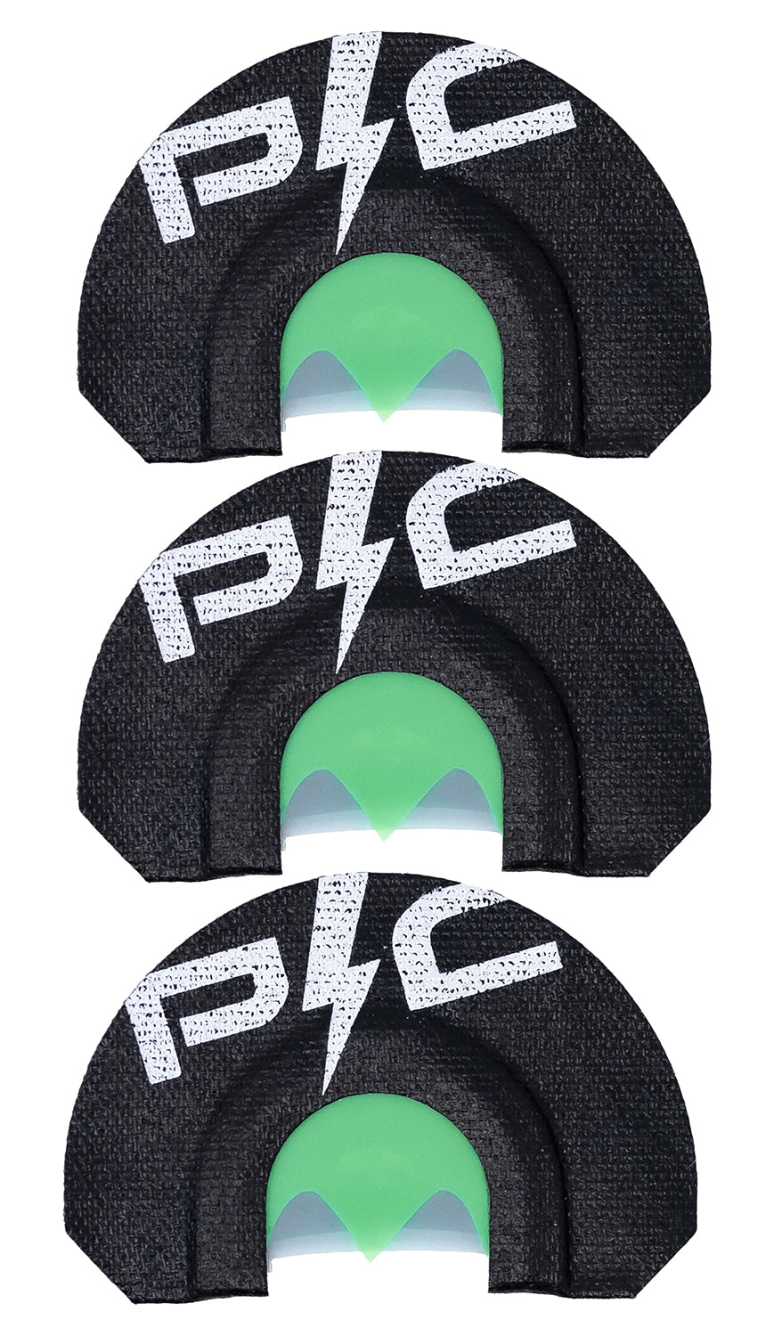 Power Calls Bat Wing Cut Diaphragm Call for Turkeys - Black/Green Colors