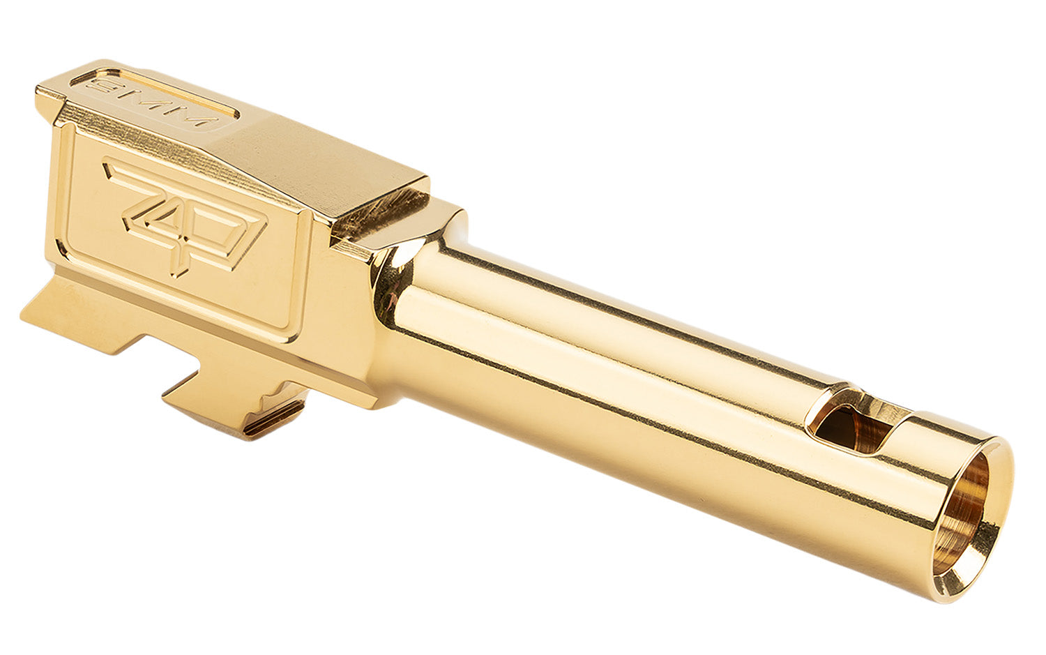 Zaffiri Precision ZP.43BCPG Glock 43/43x Integrated Compensated Barrel Slide Gold Stainless Steel