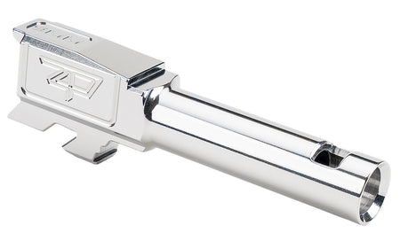 Zaffiri Precision ZP.43BCPSS Glock 43/43x Integrated Compensated Barrel Slide Silver Stainless Steel