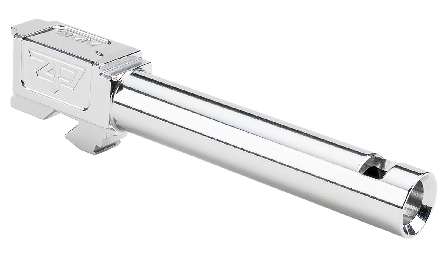 Zaffiri Precision Glock 17 Gen 1-4 Compensated Slide ZP.17BCPSS Silver 416R Stainless Steel