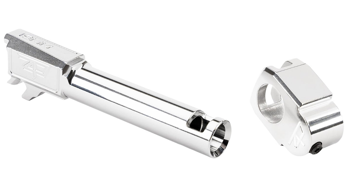 Zaffiri Precision Sig P365 9mm Threadless Compensator ZP.365BTCSS Silver 17-4 Stainless